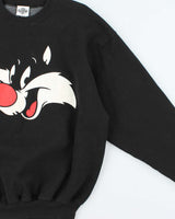 Vintage 1991 Acme Looney Tunes Heavyweight Made In USA Crewneck Sweatshirt - XL