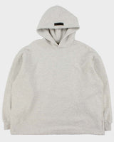 Essentials Fear Of God Marl Grey Heavyweight Oversized Boxy Pullover Hoodie - M