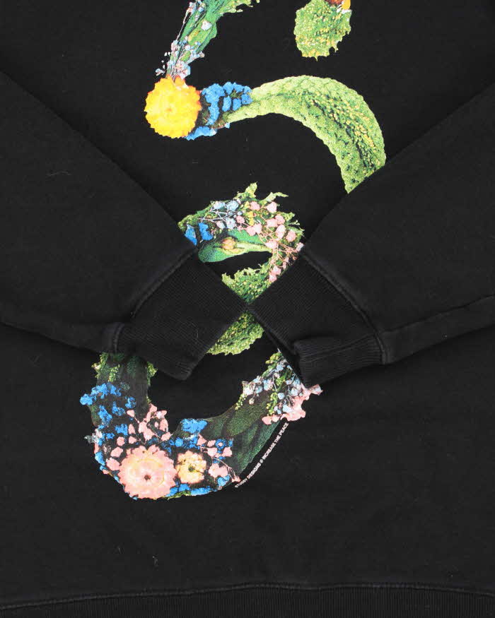 AW2021 Stussy Increase The Peace Floral Crewneck Sweatshirt - S