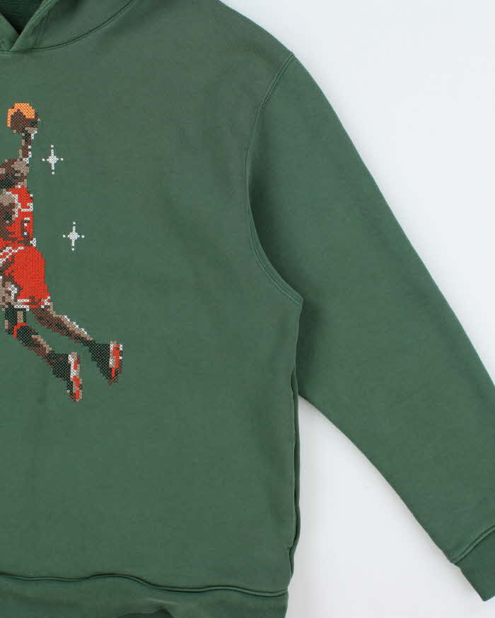 Nike Air Jordan Embroidered Jumpman Heavyweight Essentials Hoodie - XL