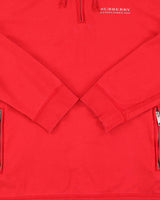 Vintage Y2K 00s Burberry Buffalo Plaid Quarter-Zip Pullover Hoodie - L
