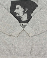Vintage 1980s Machiavelli Hanes Made In USA Marl Grey Sweatshirt - L