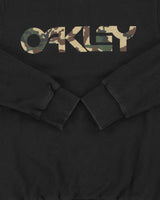 Vintage Oakley Camo Spell Out Crewneck Sweatshirt - L