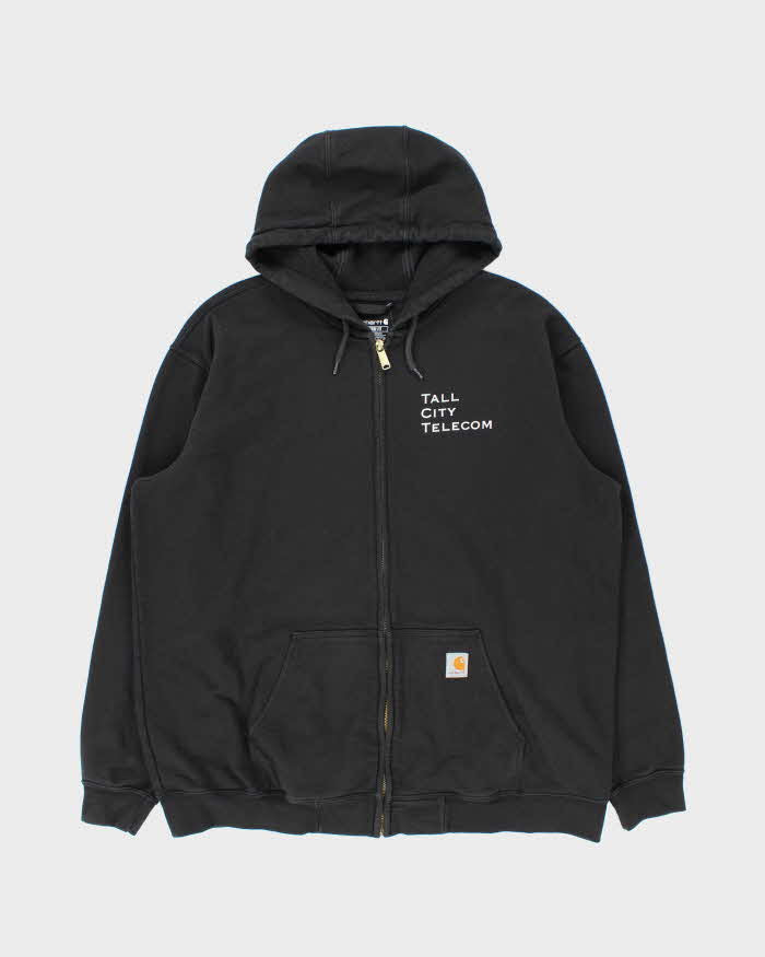 Vintage Carhartt Heavyweight Loose Fit Zip-Up Hoodie - XL