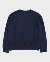 Vintage Y2K 00s Polo Ralph Lauren Navy Classic Crewneck Sweatshirt - L