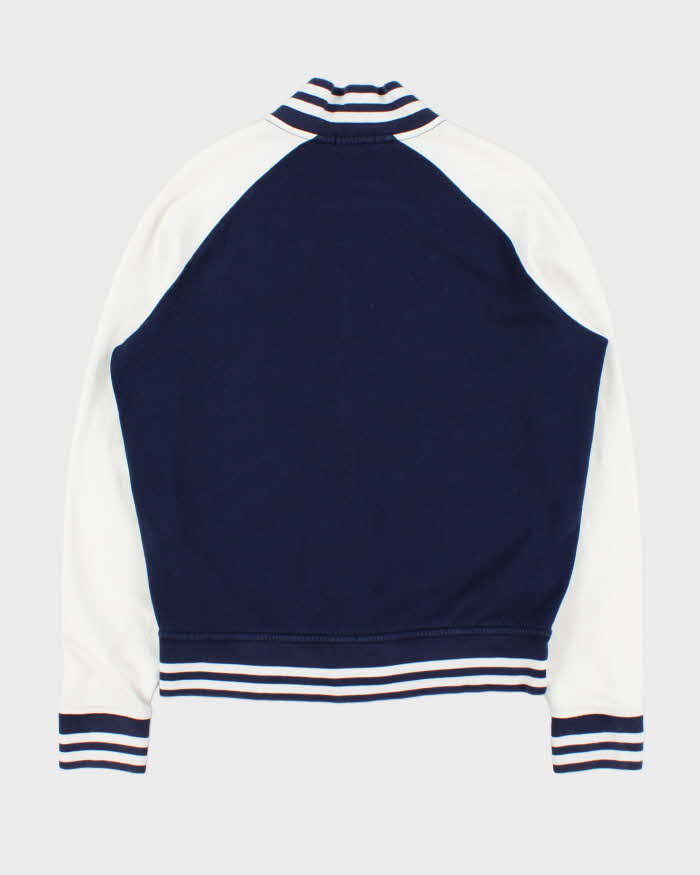 Vintage Polo Ralph Lauren Large Pony Zip-Up Varsity Sweatshirt Bomber - L