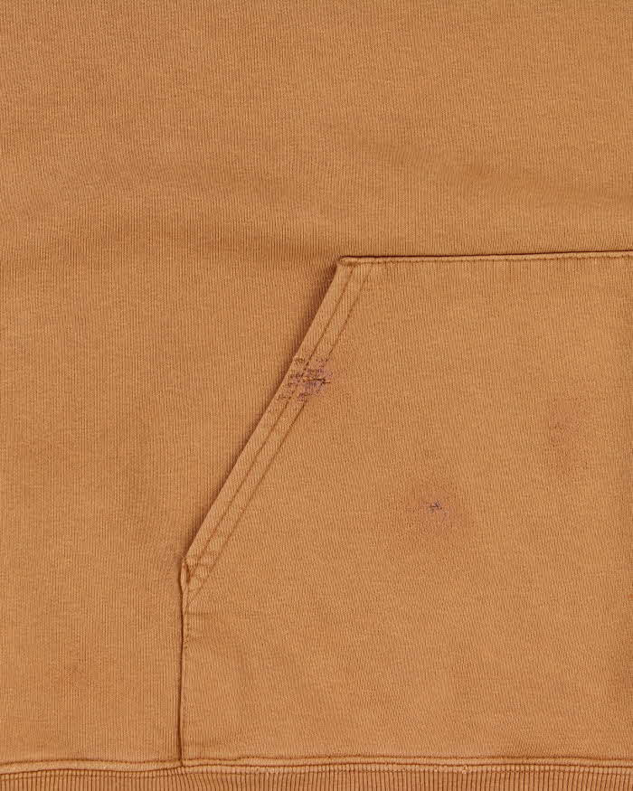 Vintage 2003 Y2K Carhartt Tan Heavyweight Distressed Pullover Hoodie - XXL