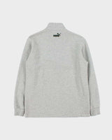 Vintage Y2K 00s Puma Jamaica Marl Grey Quarter-Zip Sweatshirt - S