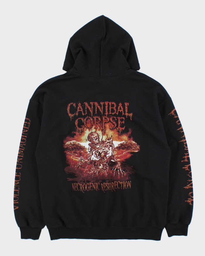 Cannibal Corpse Necrogenic Resurrection Death Metal Pullover Hoodie - L