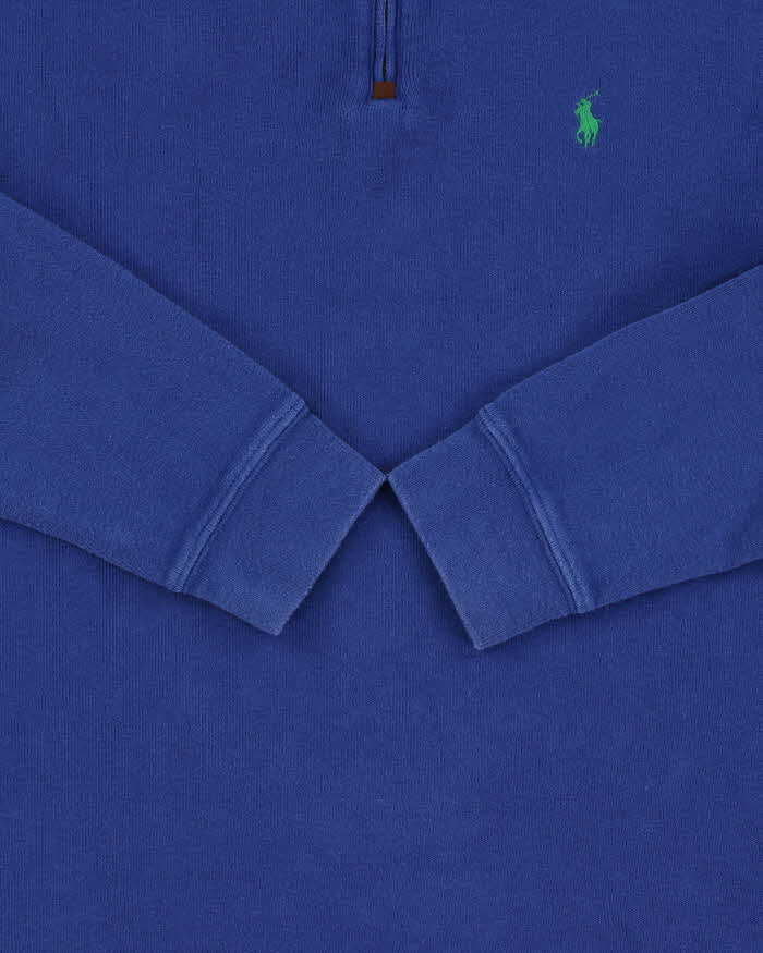 Vintage Polo Ralph Lauren Heavyweight Classic Quarter-Zip Sweatshirt - M