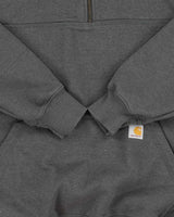 Vintage Carhartt Rain Defender Fleece Lined Heavyweight Loose Fit Quarter-Zip Hoodie - M