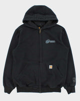 Vintage Carhartt Heavyweight Original Fit Full-Zip Rain Defender Hoodie - M