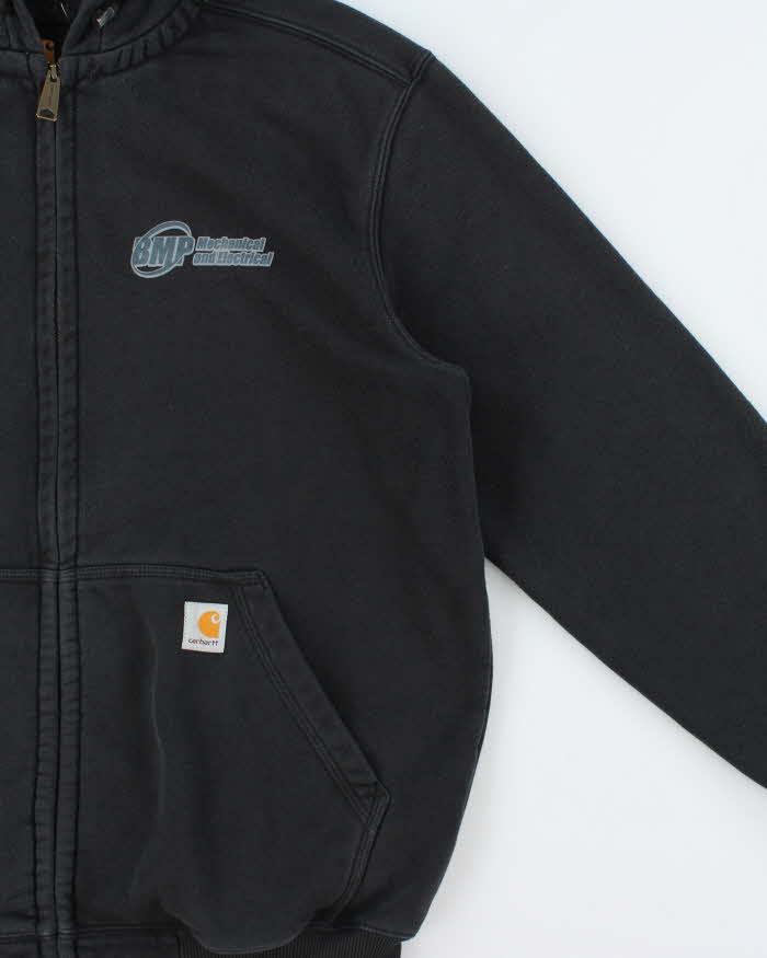 Vintage Carhartt Heavyweight Original Fit Full-Zip Rain Defender Hoodie - M