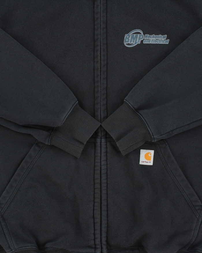 Vintage Carhartt Heavyweight Original Fit Full-Zip Rain Defender Hoodie - M