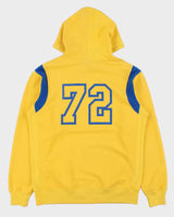 Vintage Y2K 00s Nike 72 Campus League Patch Pullover Hoodie - XL