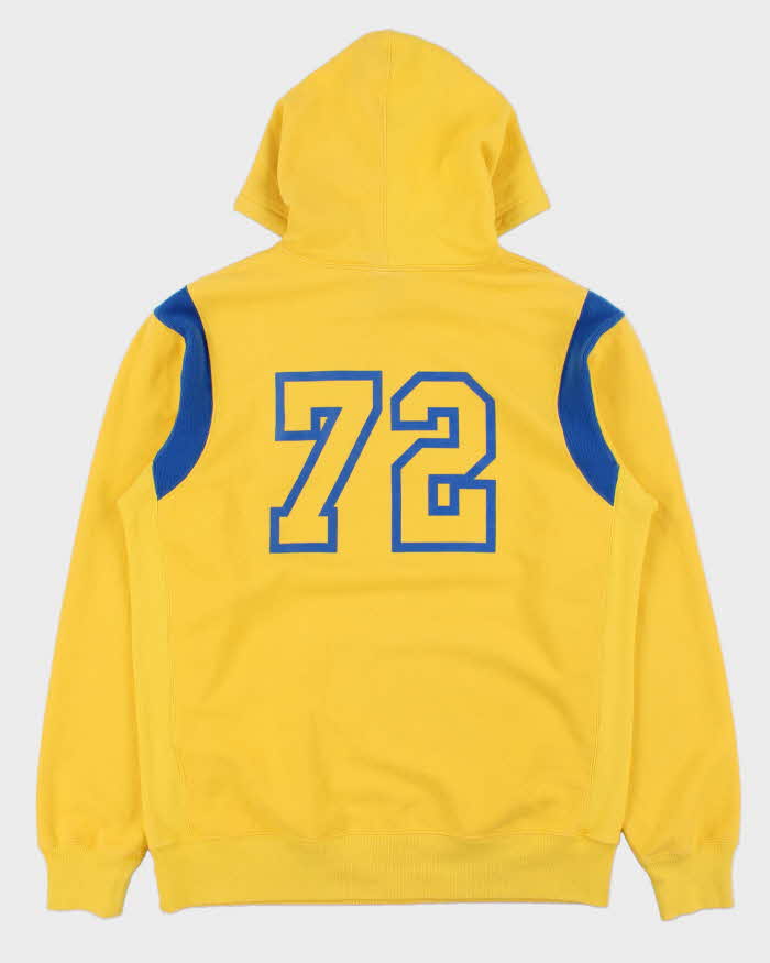 Vintage Y2K 00s Nike 72 Campus League Patch Pullover Hoodie - XL