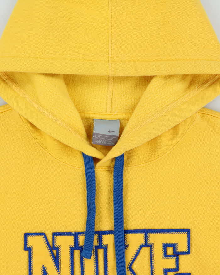 Vintage Y2K 00s Nike 72 Campus League Patch Pullover Hoodie - XL
