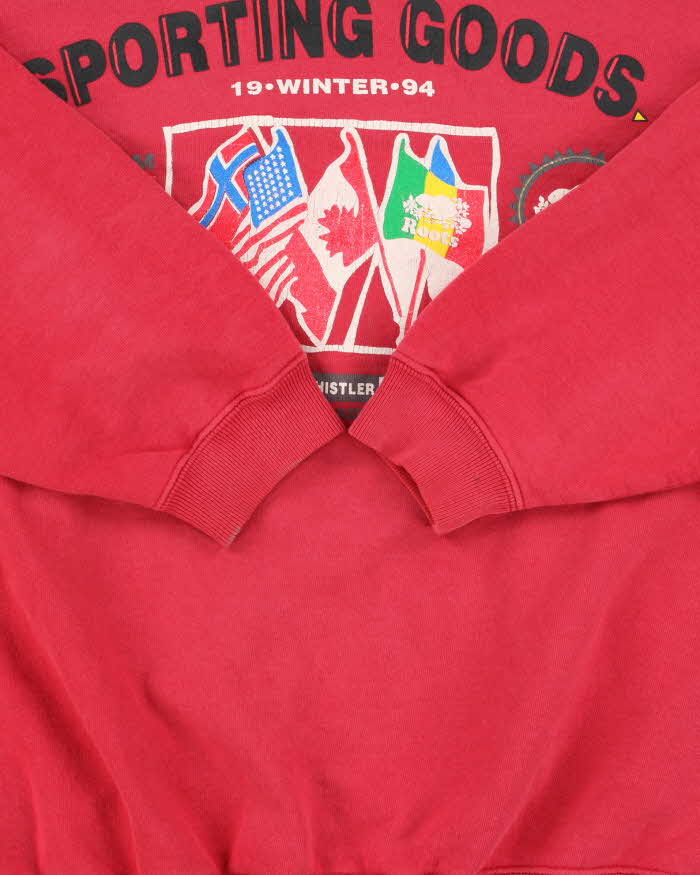 Vintage Roots 1994 Norway Winter Olympics Team Canada Heavyweight Crewneck Sweatshirt - M