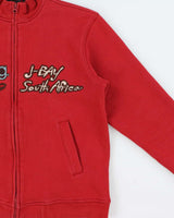 Vintage 2004 Y2K Billabong J-Bay Wildcard Trials Embroidered Zip-Up Sweatshirt - S