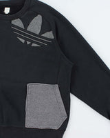 Vintage Y2K 00s Adidas Originals Heavyweight Custom Crewneck Sweatshirt - L