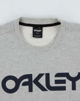 Vintage Oakley Marl Grey Custom Fit Crewneck Sweatshirt - L