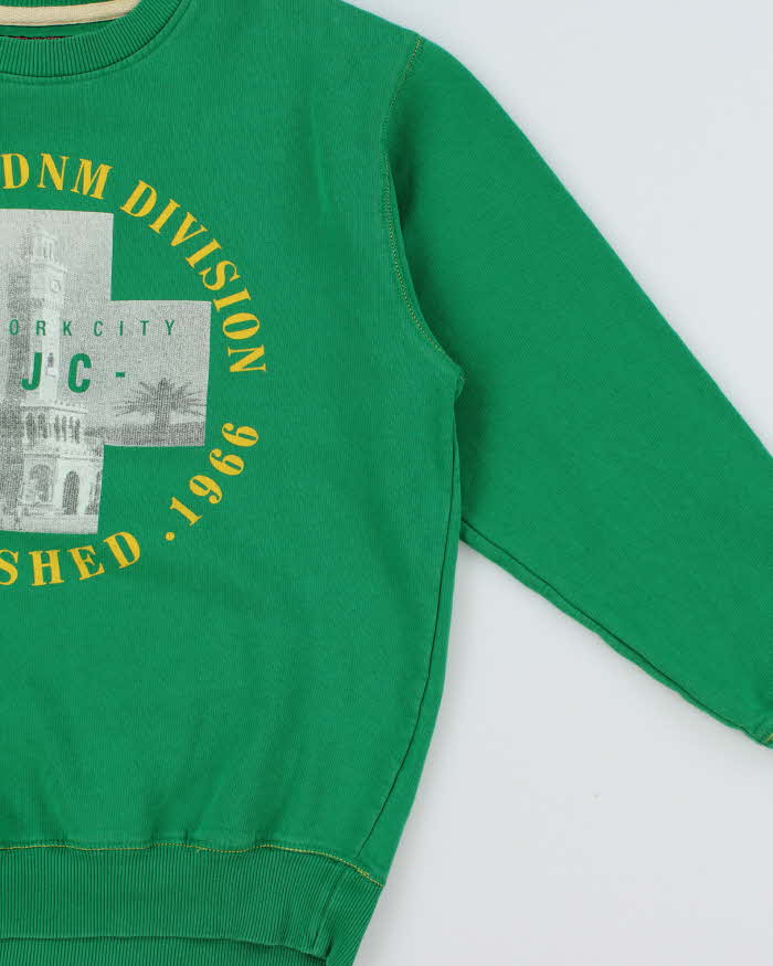 Vintage Y2K 00s Duke Jeans NYC Contrast Stitch Crewneck Sweatshirt - S
