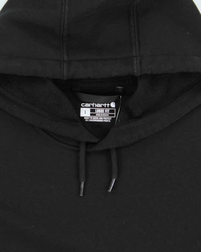 Vintage Carhartt Midweight Sleeve Logo Loose Fit Pullover Hoodie - L