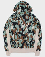 Vintage Champion Reverse Weave Woodland Camo Heavyweight Pullover Hoodie - L
