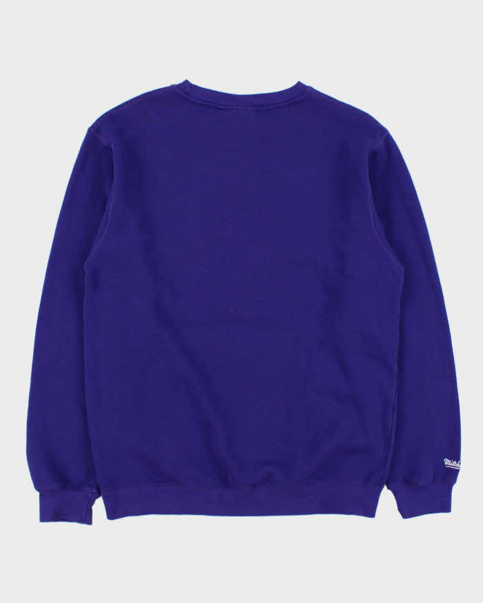 Vintage Mitchell &amp; Ness Toronto Raptors NBA Embroidered Crewneck Sweatshirt - XL
