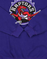 Vintage Mitchell &amp; Ness Toronto Raptors NBA Embroidered Crewneck Sweatshirt - XL