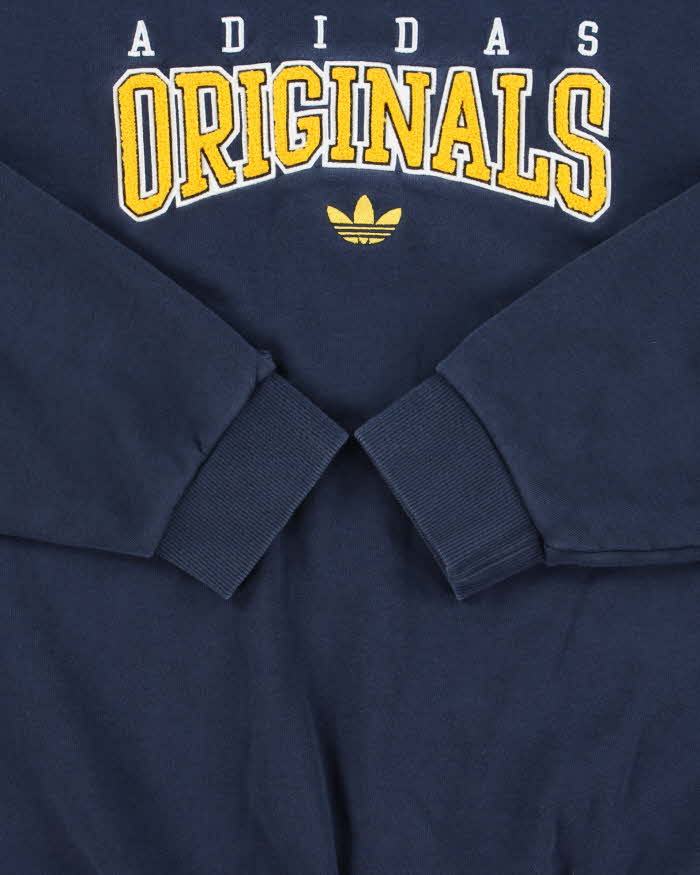 Vintage Adidas Originals Retro Revival Embroidered Heavyweight Crewneck Sweatshirt - M