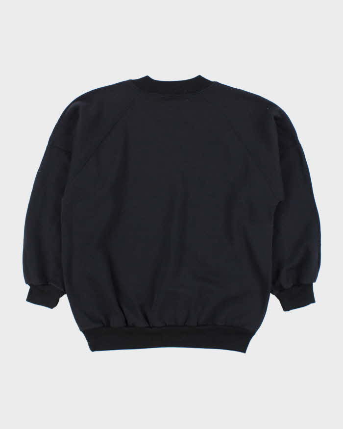 Vintage 1990s Garfield ©1978 Embroidered Crewneck Sweatshirt - L