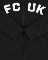 Vintage Y2K 00s FCUK Embroidered Zip-Up Track Sweatshirt - L