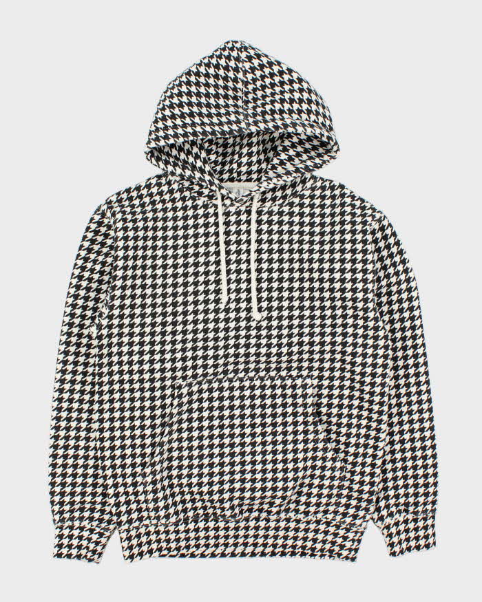 Vintage Independent Trading Co. Heavyweight Houndstooth Pullover Hoodie - S