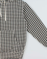 Vintage Independent Trading Co. Heavyweight Houndstooth Pullover Hoodie - S