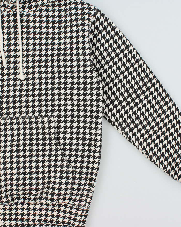 Vintage Independent Trading Co. Heavyweight Houndstooth Pullover Hoodie - S