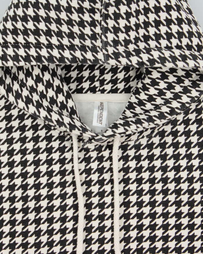 Vintage Independent Trading Co. Heavyweight Houndstooth Pullover Hoodie - S