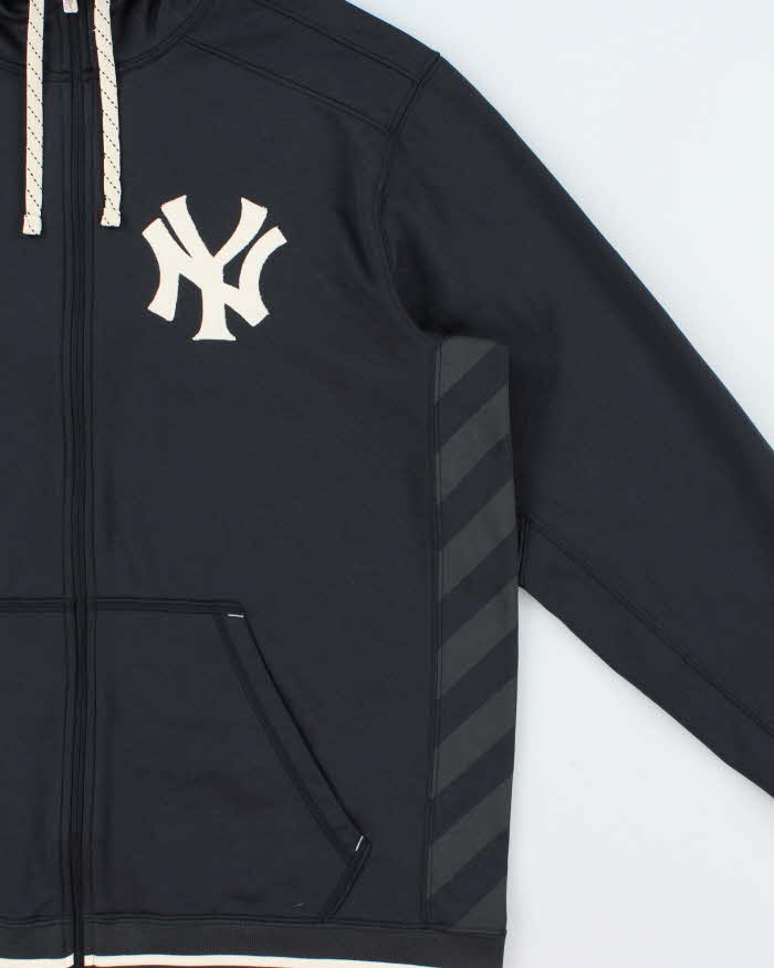 Vintage Nike N.Y Yankees Therma-Fit MLB Full-Zip Hoodie - L