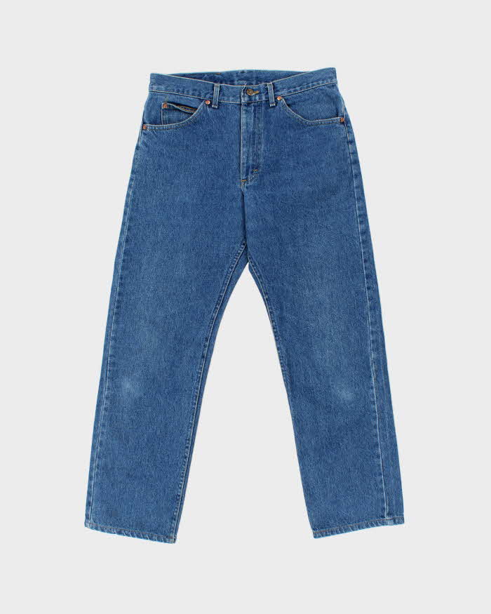 Vintage 1991 Lee Riders Union Made In USA Straight Leg Denim Jeans - W32 L29