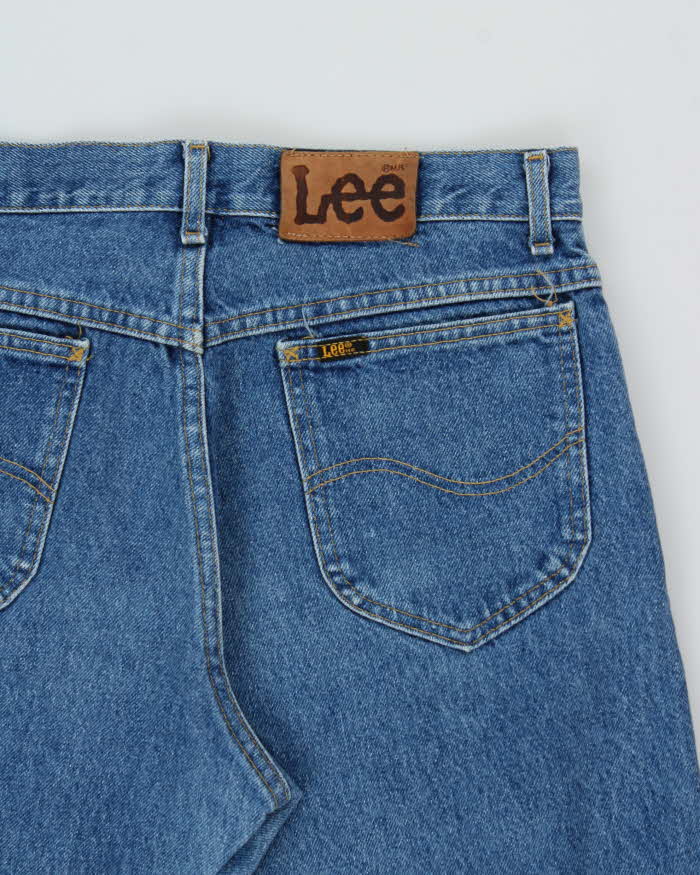Vintage 1991 Lee Riders Union Made In USA Straight Leg Denim Jeans - W32 L29