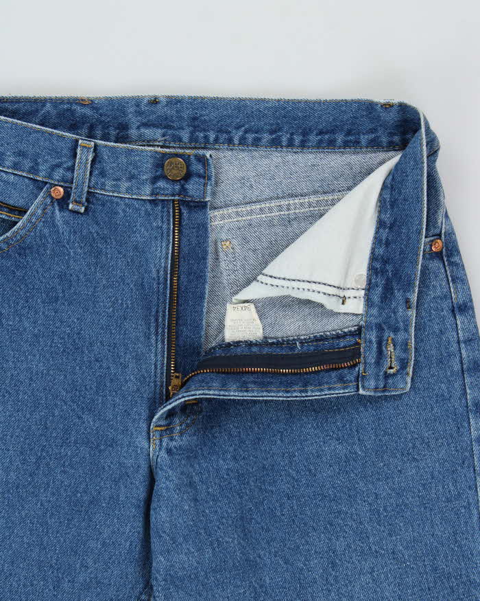 Vintage 1991 Lee Riders Union Made In USA Straight Leg Denim Jeans - W32 L29