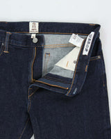 Hiroshi Kato The Pen Slim 4-Way Raw Japanese Indigo Selvedge Denim Made In USA Tapered Jeans - W34 L32