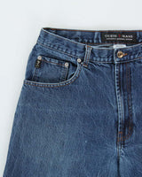 Vintage Y2K 00s Guess Mid-Rise Wide Leg Denim Jeans - W34 L30