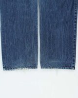 Vintage Y2K 00s Guess Mid-Rise Wide Leg Denim Jeans - W34 L30