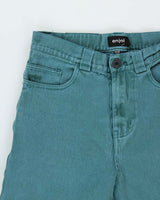 Vintage Y2K 00s Enjoi Skateboards Teal Relaxed Baggy Fit Barrel Leg Carpenter Jeans - W29 L27