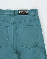 Vintage Y2K 00s Enjoi Skateboards Teal Relaxed Baggy Fit Barrel Leg Carpenter Jeans - W29 L27