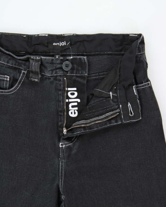 Vintage Y2K 00s Enjoi Skateboards Contrast Stitch Relaxed Baggy Fit Barrel Leg Jeans - W29 L27