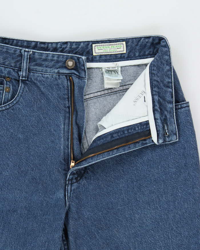 Vintage 1990s Guess USA High-Waisted Relaxed Fit Denim Jeans - W29 L27