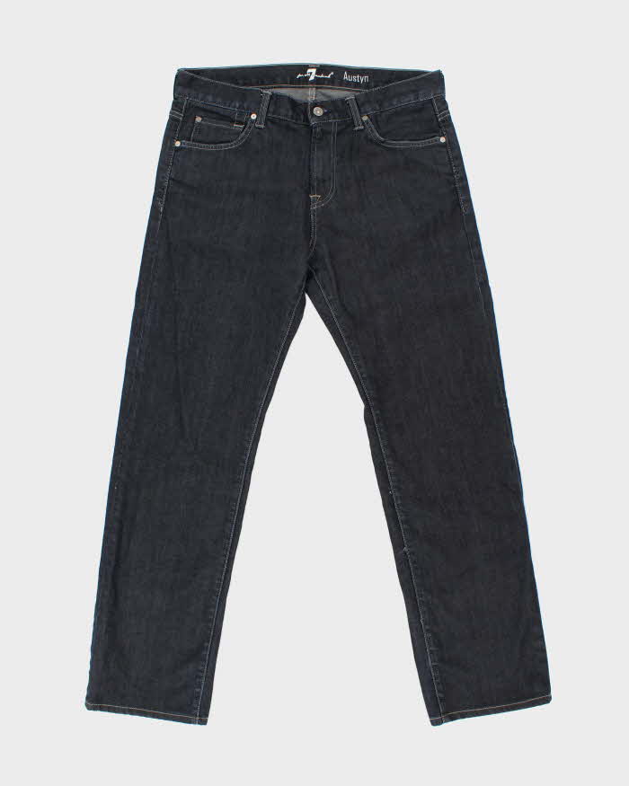 Vintage 2000s For All Man Kind Dark Wash Jeans - W35 L31