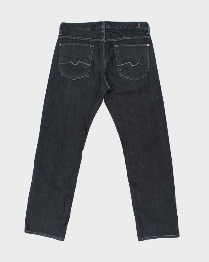 Vintage 2000s For All Man Kind Dark Wash Jeans - W35 L31